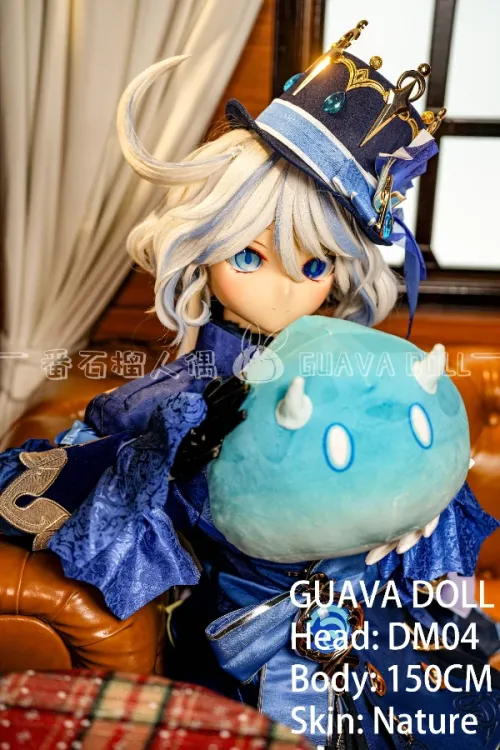 Guava Doll アニメ清楚系ドール 150cm DCup DM04 手描きメイク ビニールヘッド 悠莉