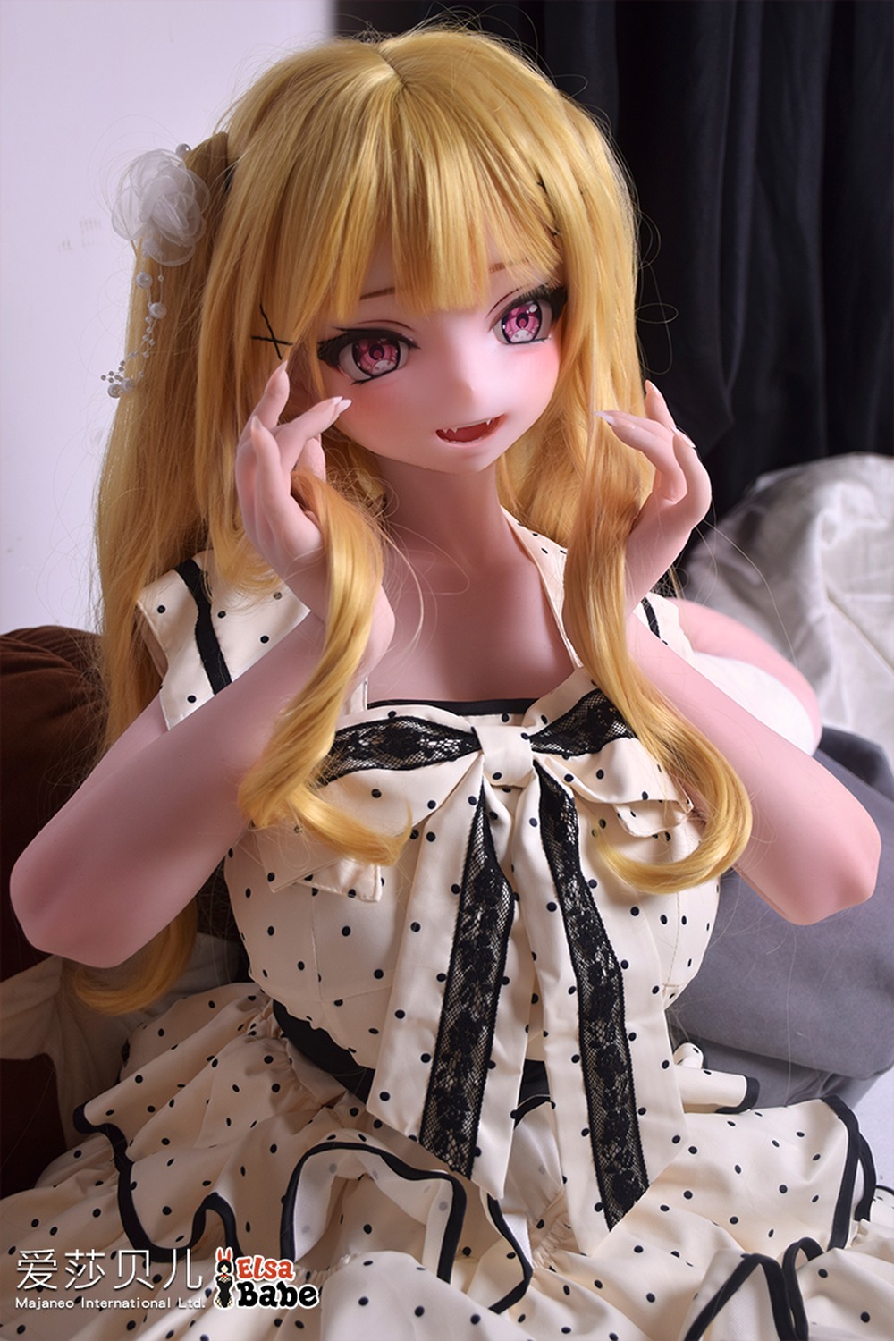 ElsaBabe Doll 148cm Lcup シリコン RAD030-Chikano Mari 胸元セクシー