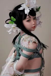MLW DOLL シリコン製 妹系 中華風ラブドール 縄縛り あや 127cm A カップ #66