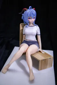 Dimu Doll PVCヘッド＋TPEボディ アニメ系 ミニラブドール コスプレ 甘雨 75cm