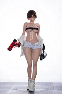 AitiaDoll 155cm Mcup シリコン 梨絵奈3号メイク-极昼-仿生2.2CF 155M 爆乳ラブドール