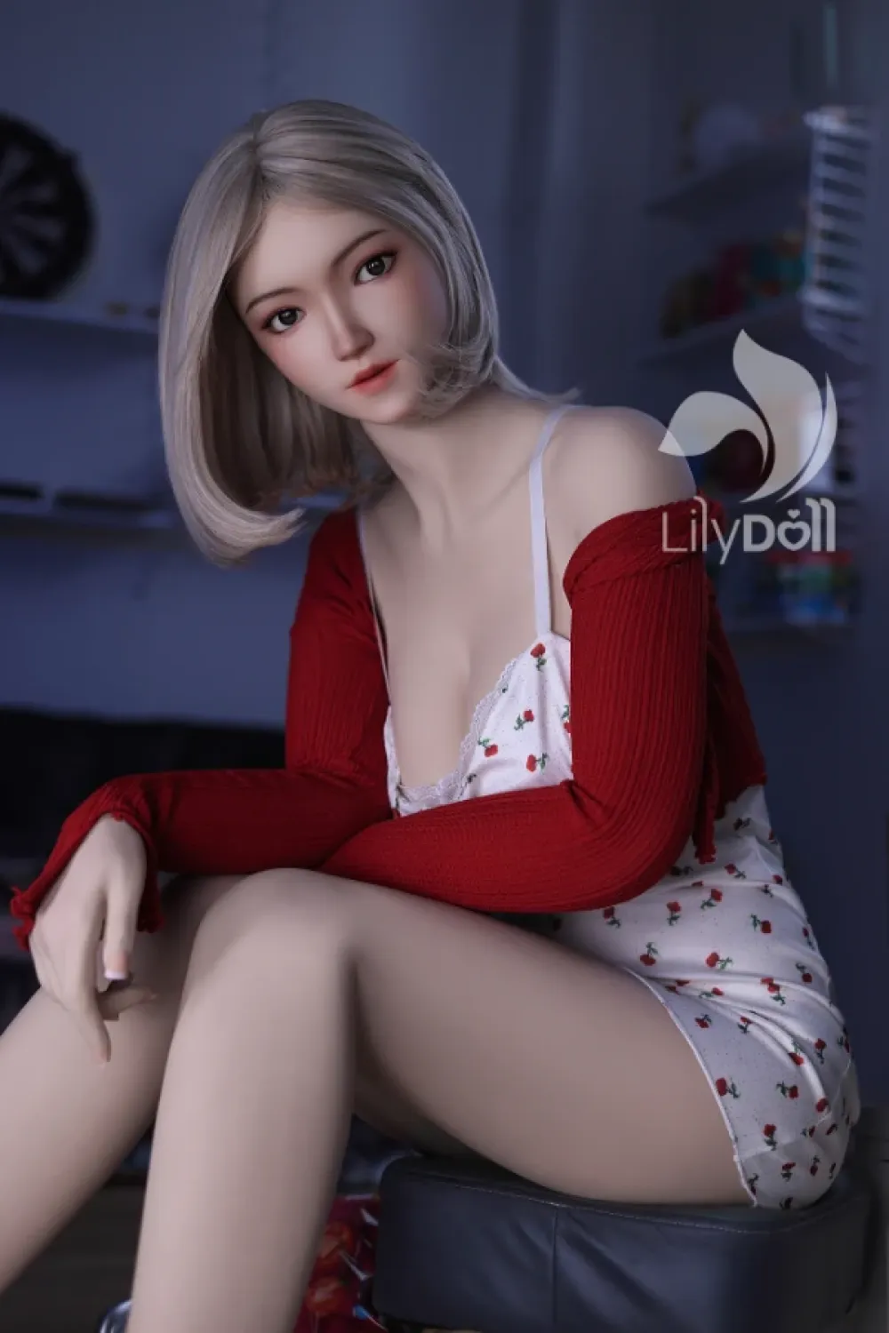Lily Doll 168cm Fcup シリコンヘッド+TPE体 LD003 LH031A-A Natural Freya-A 巨乳ラブドール