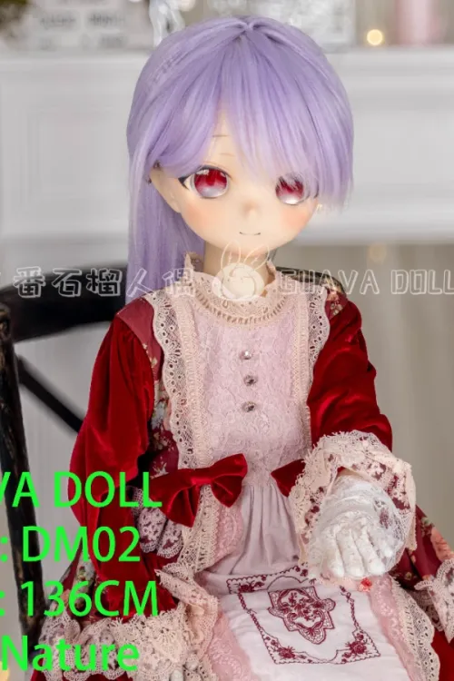 Guava Doll アニメラブドール 天真爛漫 DM02 手描きメイク ビニール製 PVC ヘッド 野々花 136cm