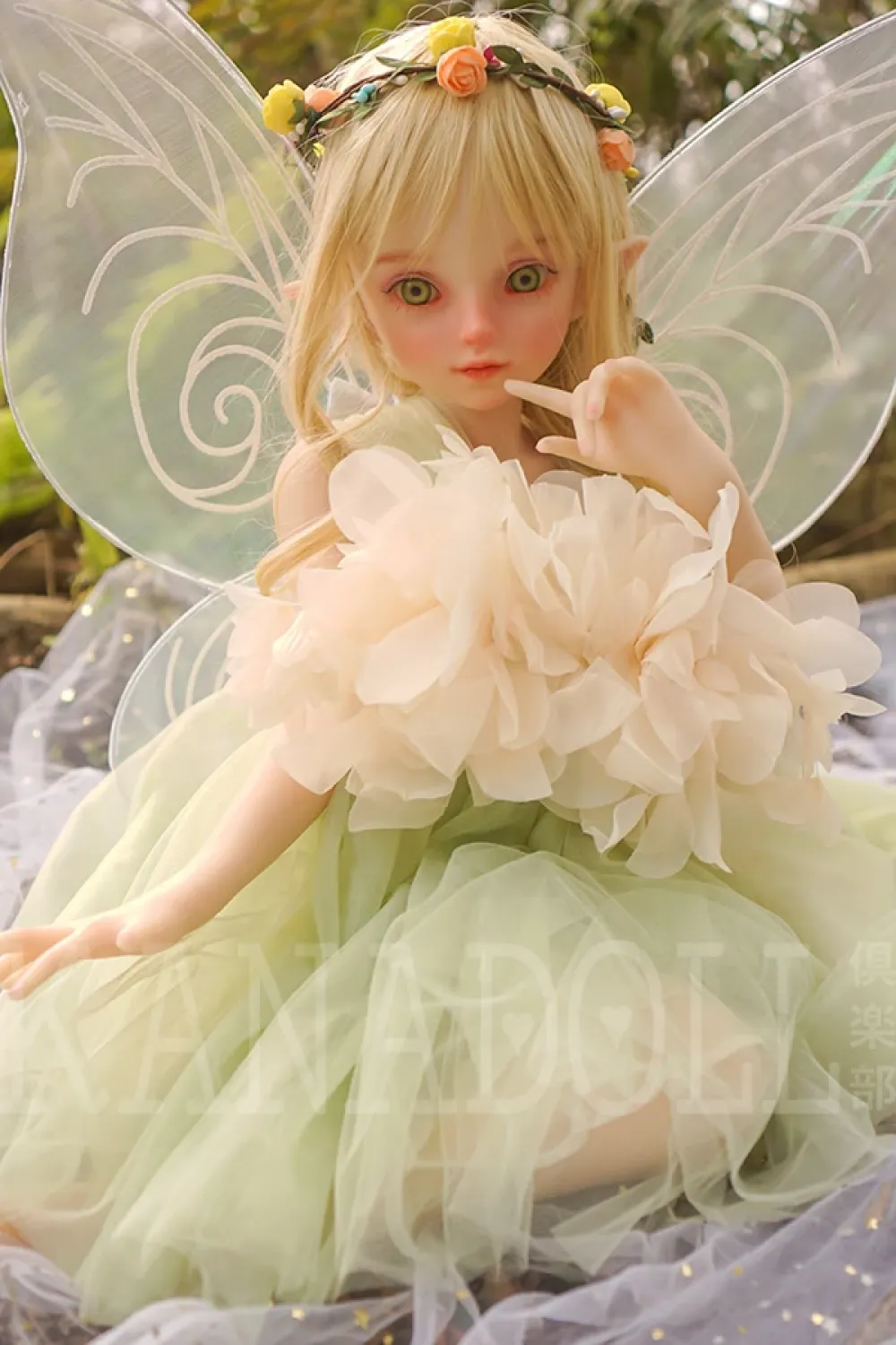 【レビュー&写真付き】エルフ ラブドール アニメ 顔ドール Cora 80cm