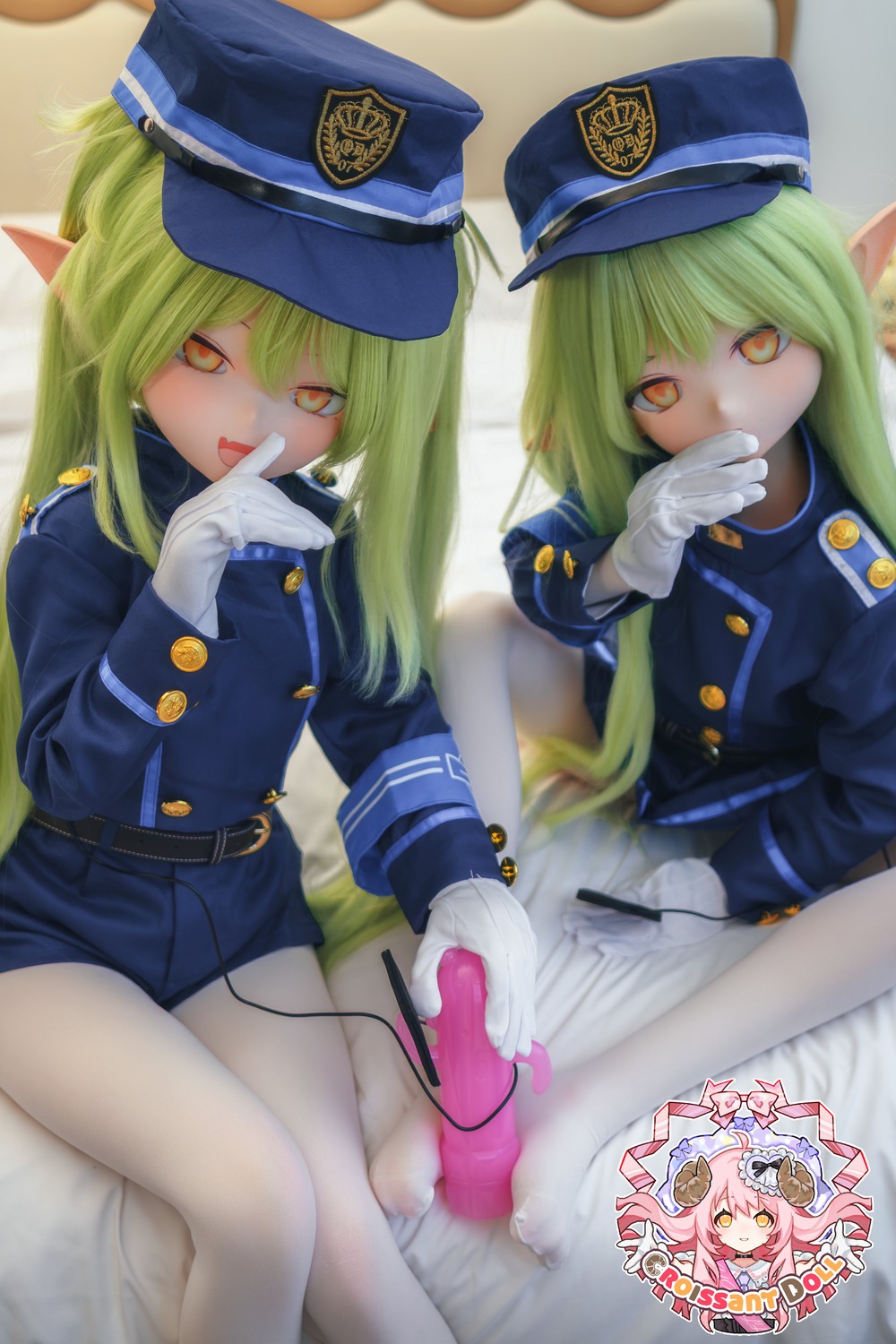 Croissant Doll 141cm AAcup PVCヘッド+TPEボディ 手描き 铁道双子 アニメ系ラブドール