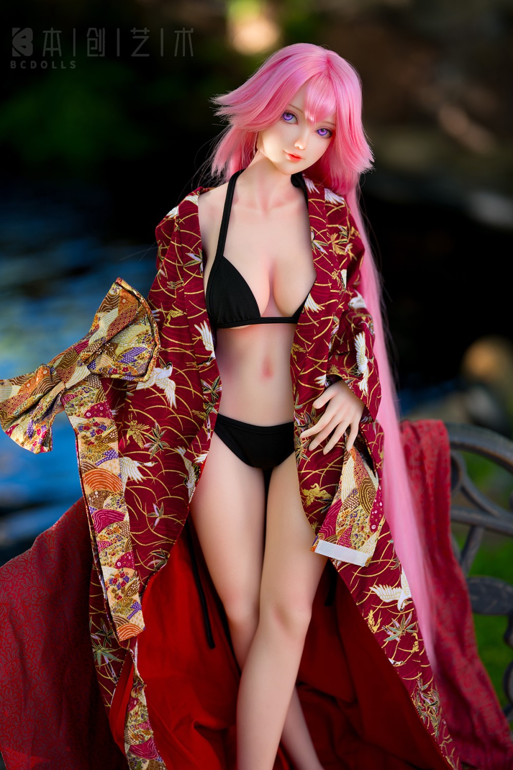 BCDOLL 76cm G01Aヘッド 八重神子（Yae Miko）コスプレ フルシリコン製 BJD風 小型軽量ラブドール