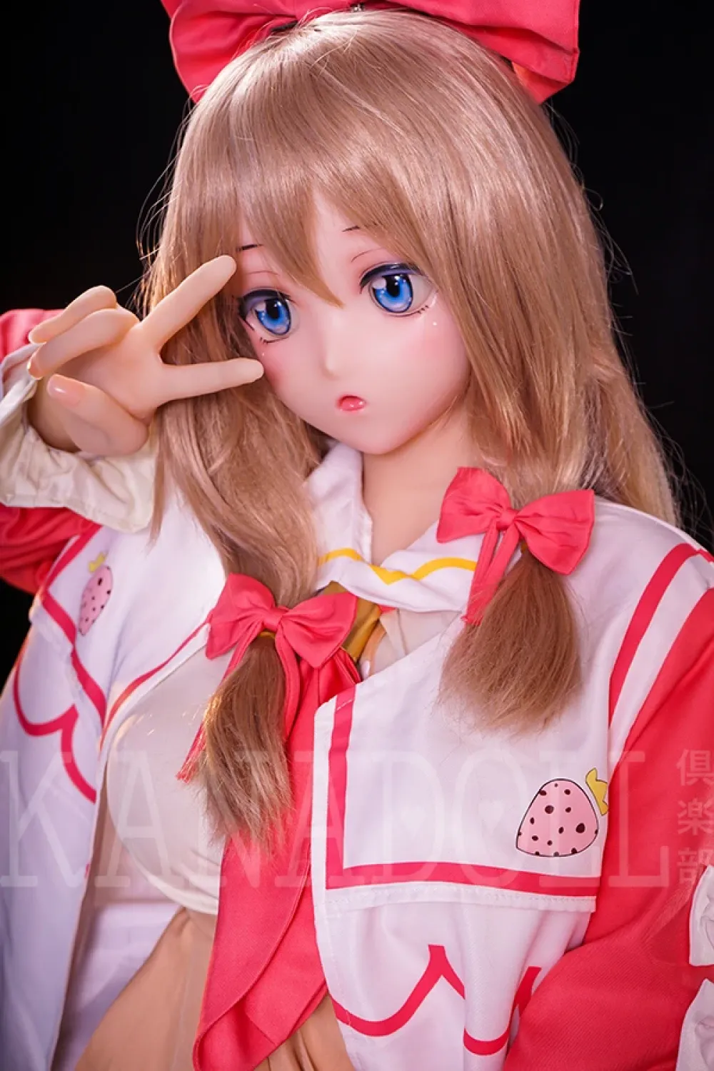 シリコンヘッド+TPE 体 ラブドール アニメ 顔 Amity 158cm