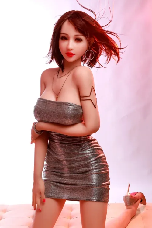 セクシーな銀髪の熟女 ラブドール 通販 Kirstin 155cm