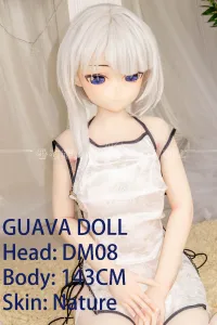 Guava Doll アニメ 顔 ラブドール 手描きメイク ビニール製（PVC）ヘッド 143cm DM02 世奈