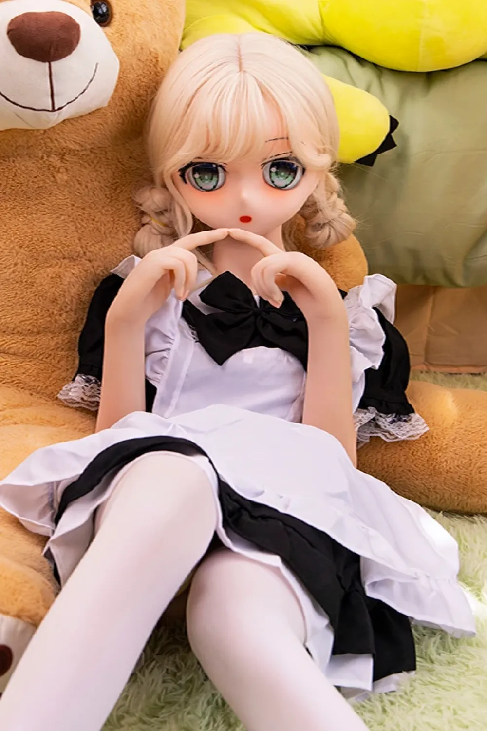 Dimu Doll 金髪ラブドール アニメ顔 PVC材質頭部 なな 138cm