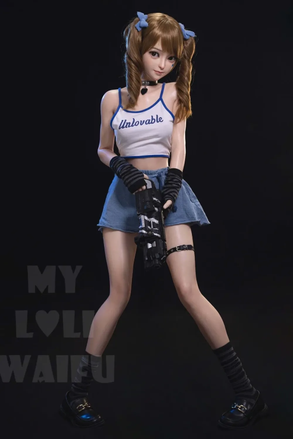 MLW DOLL シリコン製 妹系 ツインテールラブドール 天真爛漫 アリ 148cm B カップ #60