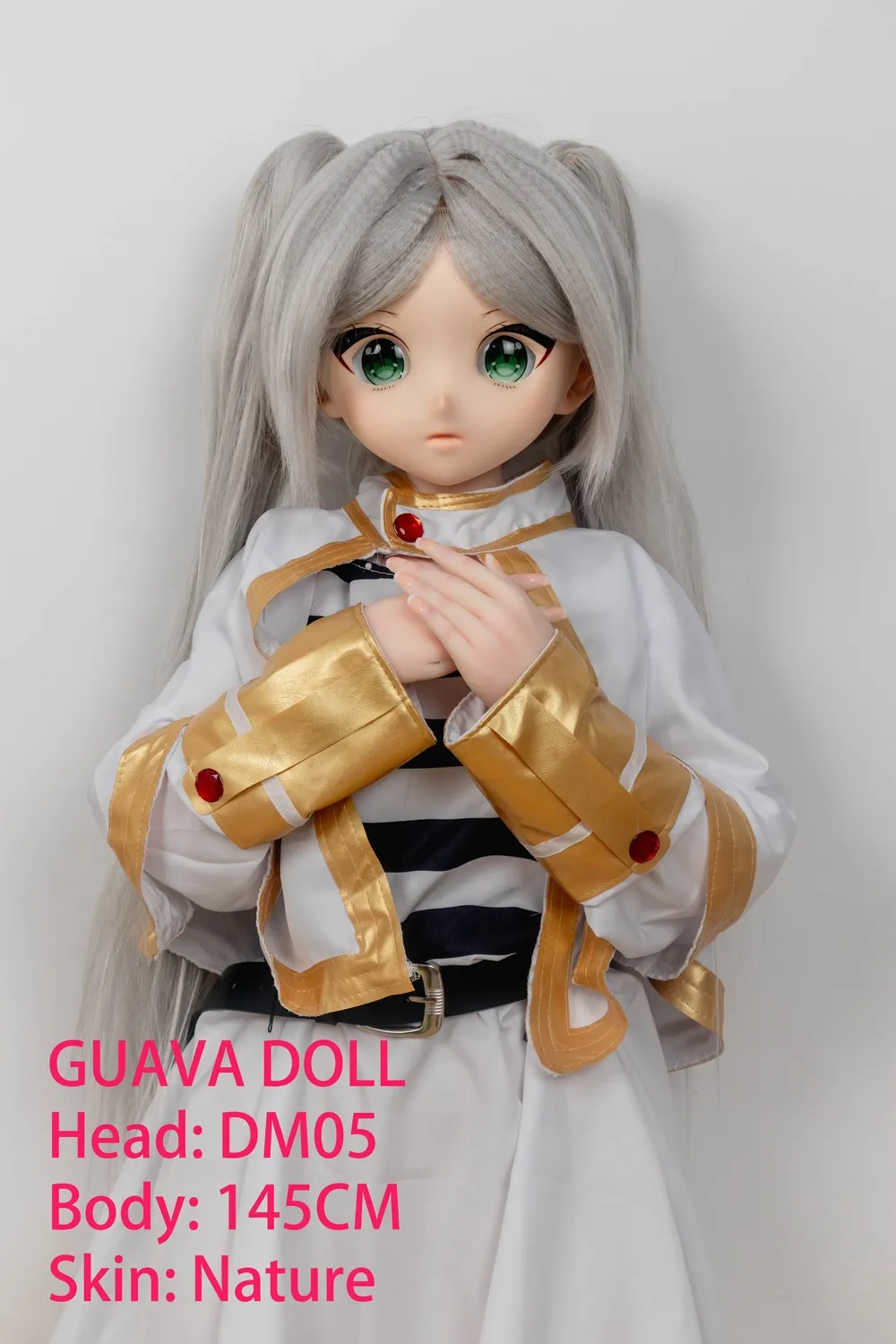 Guava Doll 145cm Bcup PVCヘッド+TPEボディ 145芙莉莲 貧乳ラブドール