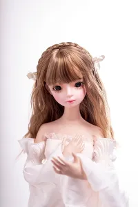 【レビュー&写真付き】超 天真爛漫 ウェディングドレス ラブドール いくこ 50cm