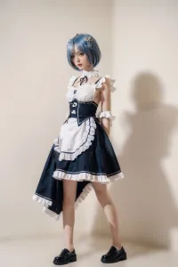 Orange in シリコン製 アニメ顔ラブドール 天真爛漫 レム 158cm C カップ #600