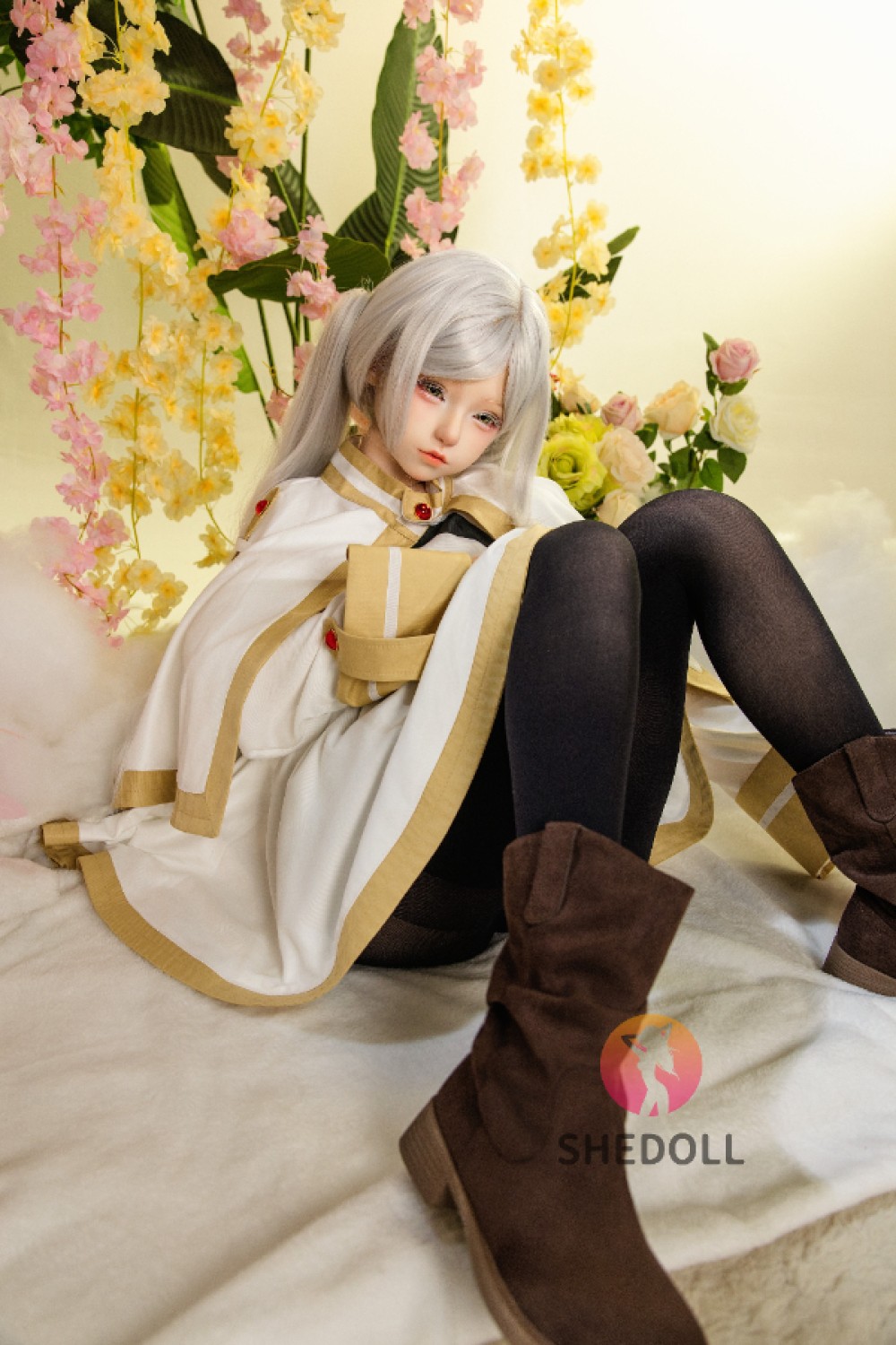 She Doll シリコンヘッド ボディ材質選択可能 エルフラブドールコスプレ 艾琳（Ailin）145cm Gカップ