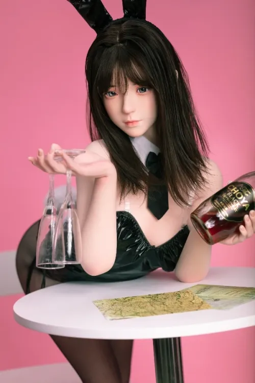 FU Doll シリコンヘッド コスプレ系 セクシーラブドール バニーガール 顾小雨 150cm Bカップ #J013
