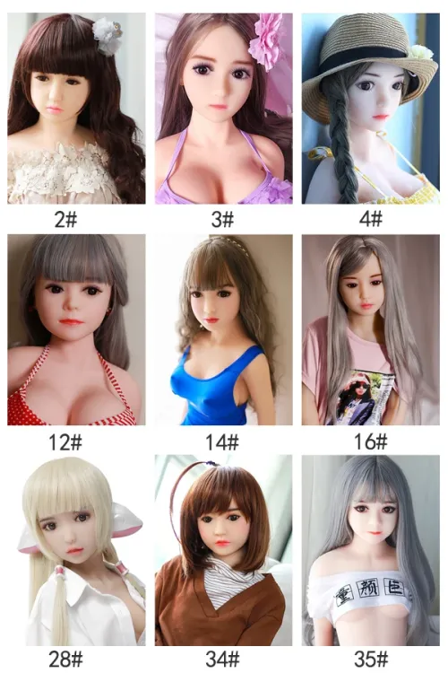 MeSe DOLL ヘッド単体（100-130cm通用）