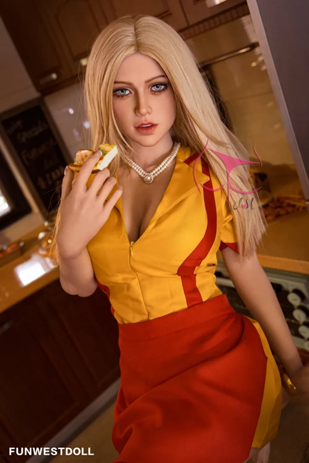Funwest Doll 金髪ラブドール 熟女 Sophiemina 162cm F cup #029