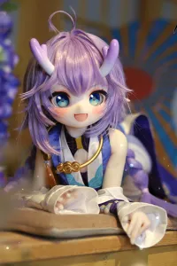 「レビュー付き」「写真衣装付き」 Mozu Doll アニメラブドール 新作 小白竜 85cm