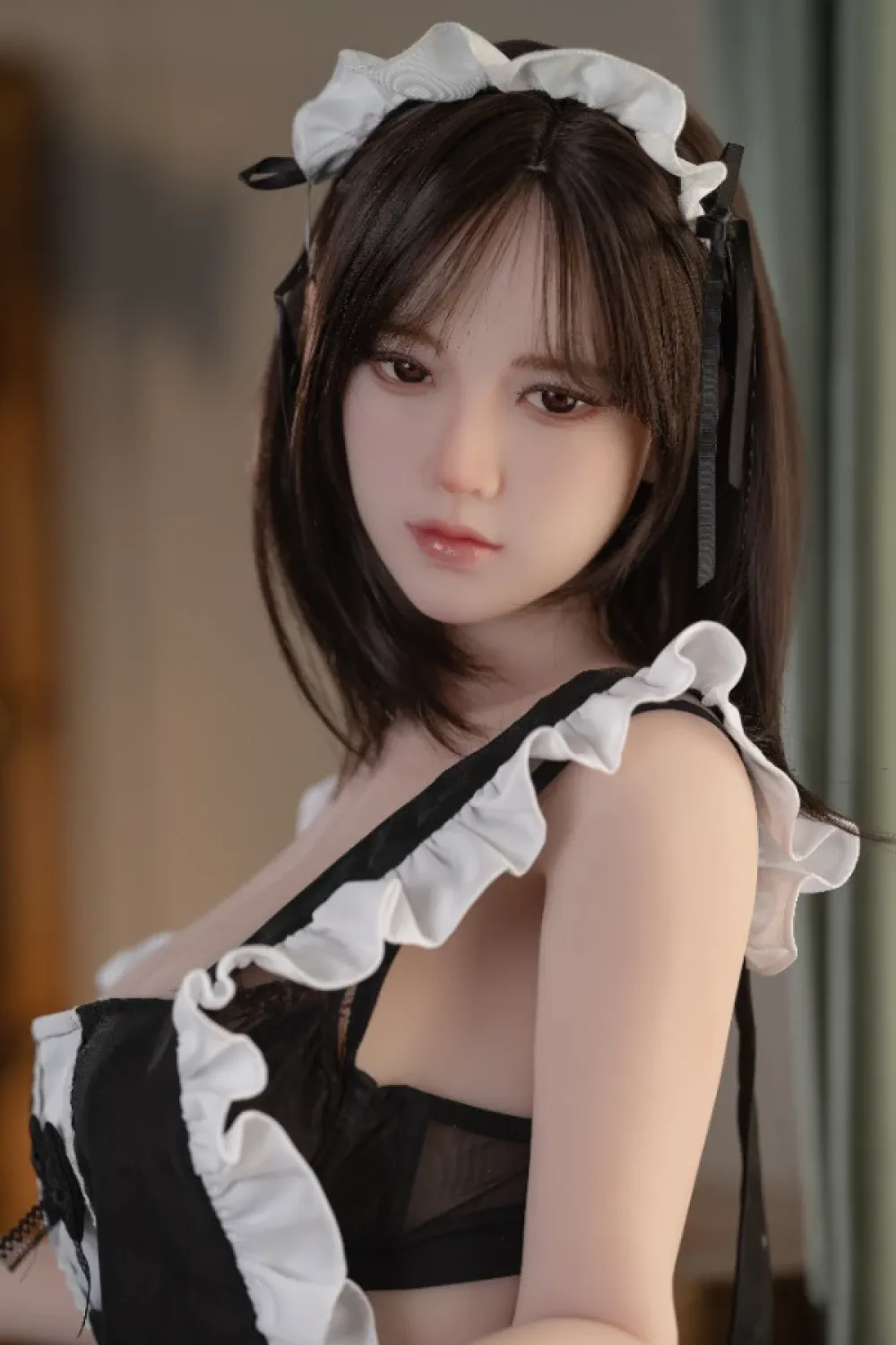 Aicos Doll シリコンヘッド メイドダッチワイフ 美人 久美子 159cm D cup