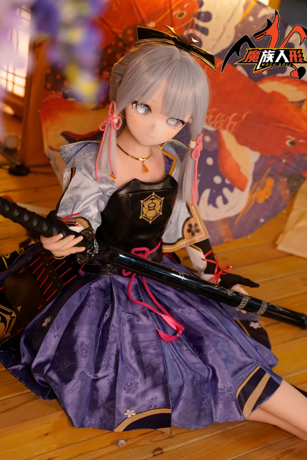 Mozu Doll クール系キャラ ダッチワイフ 141cm 小胸 霊華 PVCヘッド